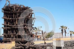 Abandoned Factory in Santa Rosalia Mexico photo