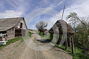 Abandoned farm in banat mountains