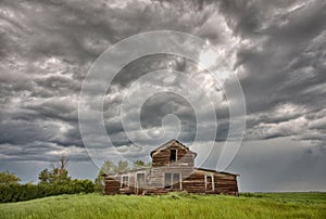 Abandoned Farm Buildings Saskatchewan