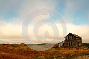 Abandoned Farm house in Fall