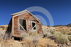 Abandoned farm house, Virginia City, Nevada