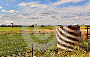 Abandoned farm in rural Australia