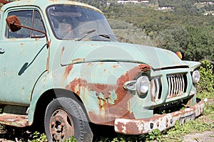 Abandoned farm truck