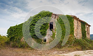 Abandoned farmers house rural decadence