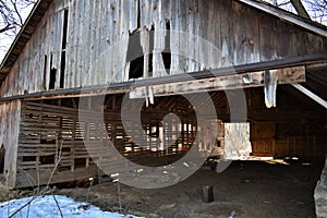 Abandoned farmstead on the Cheif Peosta Trail