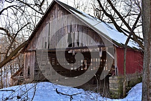 Abandoned farmstead on the Cheif Peosta Trail