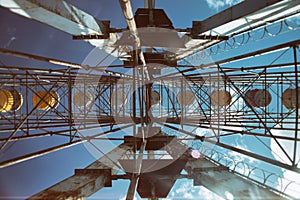 Abandoned ferring wheel