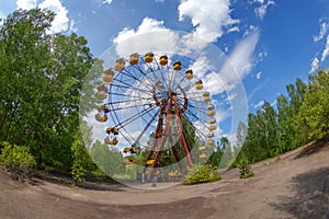 Abandoned Ferris Wheel, Pripyat, Ukraine
