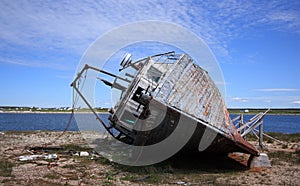 Abandoned Fishing Boat