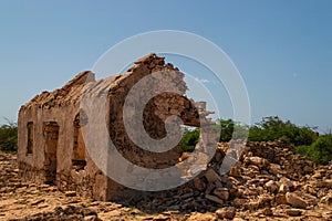 The abandoned fishing village Curral Velho, Boa Vista