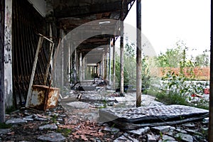 Abandoned ghost city