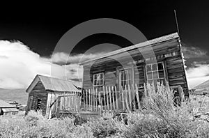 Abandoned Ghost Town House
