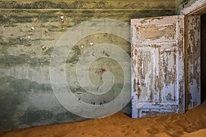 Abandoned ghost town of Kolmanskop, Namibia