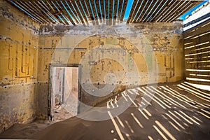 Abandoned ghost town of Kolmanskop, Namibia