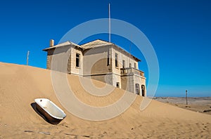 Abandoned ghost town of Kolmanskop, Namibia