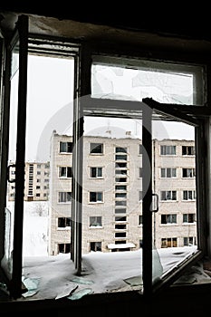 Abandoned ghost town Skrunda - 1.