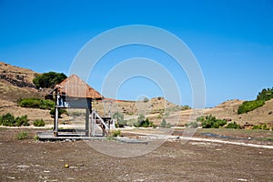 Abandoned gold mine