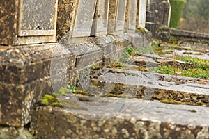 Abandoned graves