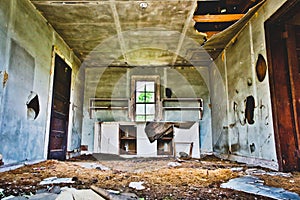 Abandoned Grungy Kitchen