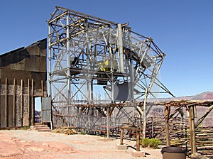 Abandoned Guano Mine, Grand Canyon West, Arizona photo