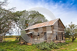 Abandoned Hill Country House