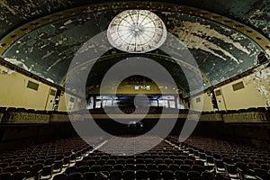 Abandoned and Historic Irem Temple Theater for Shriners - Wilkes-Barre, Pennsylvania