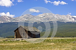 Abandoned Home at Base of Mt. Massive photo