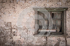 Abandoned home, Humberstone ghost town, Atacama desert, Chile