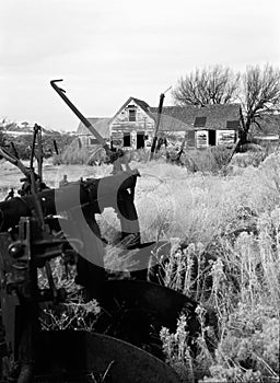 Abandonado granja 