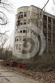 Abandoned Hospital Building