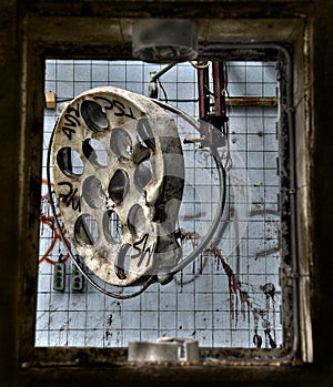 Abandoned hospital sanatorium Beelitz Heilstaetten, Germany