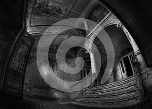 Abandoned hospital sanatorium Beelitz Heilstaetten, Germany