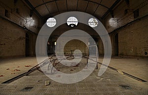 Abandoned hospital sanatorium Beelitz Heilstaetten, Germany