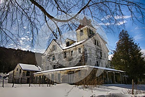 Abandoned hotel