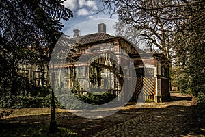 Abandoned hous in HODB Belgium photo