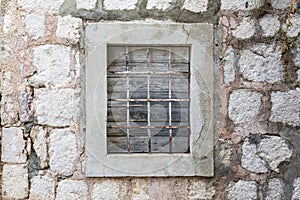 Abandoned House Barred Window