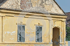 Abandoned house detail