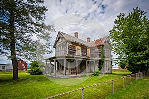 Abandoned house in Elkton, in the Shenandoah Valley of Virginia.