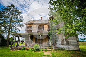 Abandoned house in Elkton, in the Shenandoah Valley of Virginia.