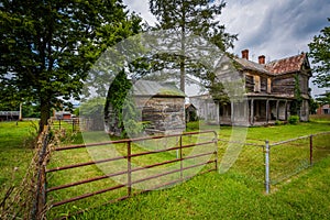 Abandoned house in Elkton, in the Shenandoah Valley of Virginia.