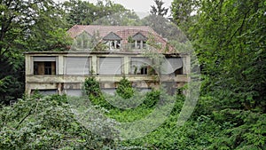 Abandoned house in Germany, lost places, in need of renovation.