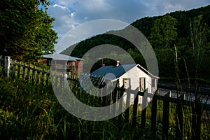 Abandoned House - Ghost Town of Thurmond, West Virginia - New River Gorge National River