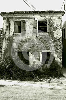 Abandoned house in greece