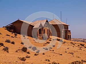 Abandoned house in Kolmanskop ghost village