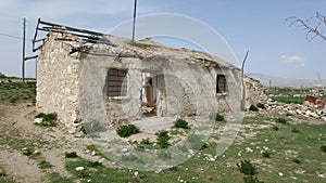 an abandoned house long ago