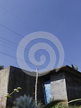 Abandoned House with minimalism Style