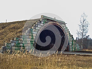 Abandoned house or objekts in ruines.