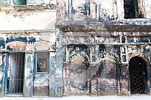 Abandoned house in Painam sometimes Panam Nagar, Banglade photo