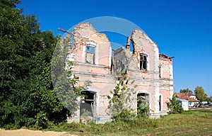 Abandoned house in Slavonia, Croatia.