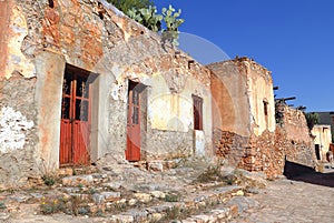 Abandoned houses in Real de catorce in san luis potosi XVIII